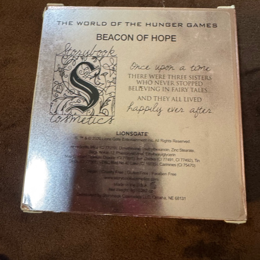 Storybook Cosmetics Silver 'Beacon of Hope' Edition